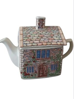 JAMES Sadler 17th Century Cottage Decorative Teapot Lid English Country Houses